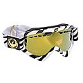 Dragon DXS Zebra/ Gold Ionized Snowboard Goggles