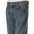 ADI Men's PGL Series Vintage Wash Straight-leg Jeans