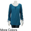 LinQ Junior's Drawstring-sleeve Tunic