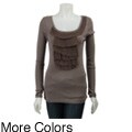 LinQ Junior's Cascade Ruffle Top