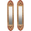 Hand-painted Madeira Dressing Mirrors (Set of 2)