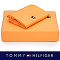 Tommy Hilfiger Orange Pop Full and Queen 4-piece Sheet Set