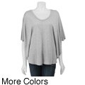 Collective Concepts Women's Flutter Poncho Top