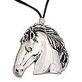 Sterling Silver 'Wild Horse' Necklace (Mexico)