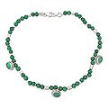 Sterling Silver 'Love Song' Anklet (India)