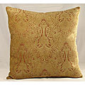 Corbin 16-inch Gold Throw Pillows (Set of 2)