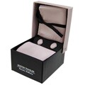 Boston Traveler Tie/ Cuff Link/ Handkerchief Gift Set
