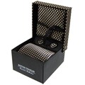 Boston Traveler Tie/ Cuff Links/ Handkerchief Gift Set
