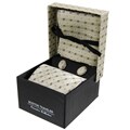Boston Traveler Tie/ Cuff Link and Handkerchief Gift Set