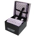 Boston Traveler Tie/ Cuff Link and Handkerchief Gift Set
