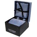 Boston Traveler Tie/ Cuff Link and Handkerchief Gift Set