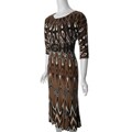Julian Taylor Women's 3/4-sleeve Stretch Knit Dress