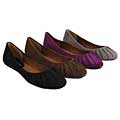 Misbehave by Adi Women's Pintucked Ballet Flats