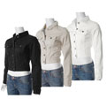 Ponny Tail Junior's Distressed Twill Jacket