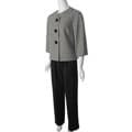 Danny & Nicole Women's Houndstooth 2-piece Pant Suit
