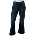 Yaso Men's Dark Wash Loose Jeans
