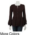 AVA Women's Demitasse Cashmere Blend Cardigan