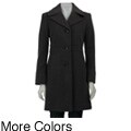 Kenneth Cole Women's Wool Blend Single-breasted Coat