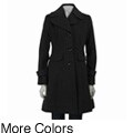 Kenneth Cole Women's Wool Blend Single-breasted Coat
