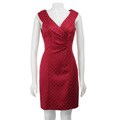 Connected Apparel Women's Shawl Collar Dress