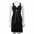 Connected Apparel Women's Black Dress