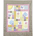 Peek-A-Boo Bear and Butterfly Baby Quilt