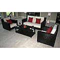 Issa Collection Natural Rattan Casual Living Set