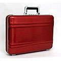 Zero Halliburton 5-inch Merlot Red Premier Series Attache Case