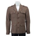 Buffalo by David Bitton Men's Multi Check Wool Blend Blazer
