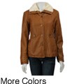 Giacca Women's Faux Leather Jacket