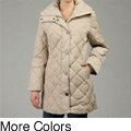 Gallery Women's Quilted A-line Down Coat