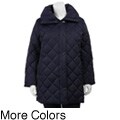 Gallery Women's Plus Size Quilted Down Jacket