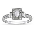 10k White Gold 1/3ct TDW Diamond Engagement Ring (H-I, I1-I2)