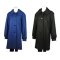 Penningtons Women's Plus Size Wool Blend Coat
