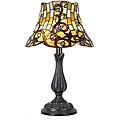 Tiffany-style Climbing Vine Table Lamp
