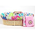 Botanical Sanctuary Multicolor Moses Basket