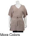 Stephanie Rogers Women's Plus Size Kimono Sweater
