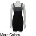 Necessary Objects Junior's Sheath Ponte Dress