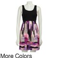 Necessary Objects Junior's Printed Dress