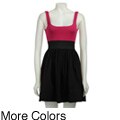 Necessary Objects Junior's Scoop-neck Dress