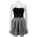 Necessary Objects Junior's Strapless Dress