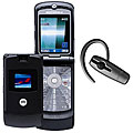 Motorola V3 Black GSM Razr & Jabra BT2040 Headset