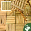 Premium Plantation Teak Deck Tiles (Pack of 20)