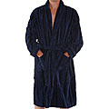 Alexander Del Rossa Men's Terry Cotton Corded Bathrobe