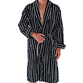 Alexander Del Rossa Men's Terry Cotton Corded Bathrobe