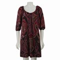 Tiana B. Women's Paisley Sweater Dress