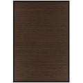 Hand-woven Bamboo Brown Rug (8' x 10')