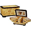Maple Burlwood Large Jewelry Box