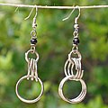 'Together Forever' Electroplated Earrings (Kenya)