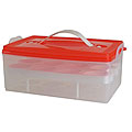 Danya B Two-tier Egg/ Cupcake Plastic Storage Tote